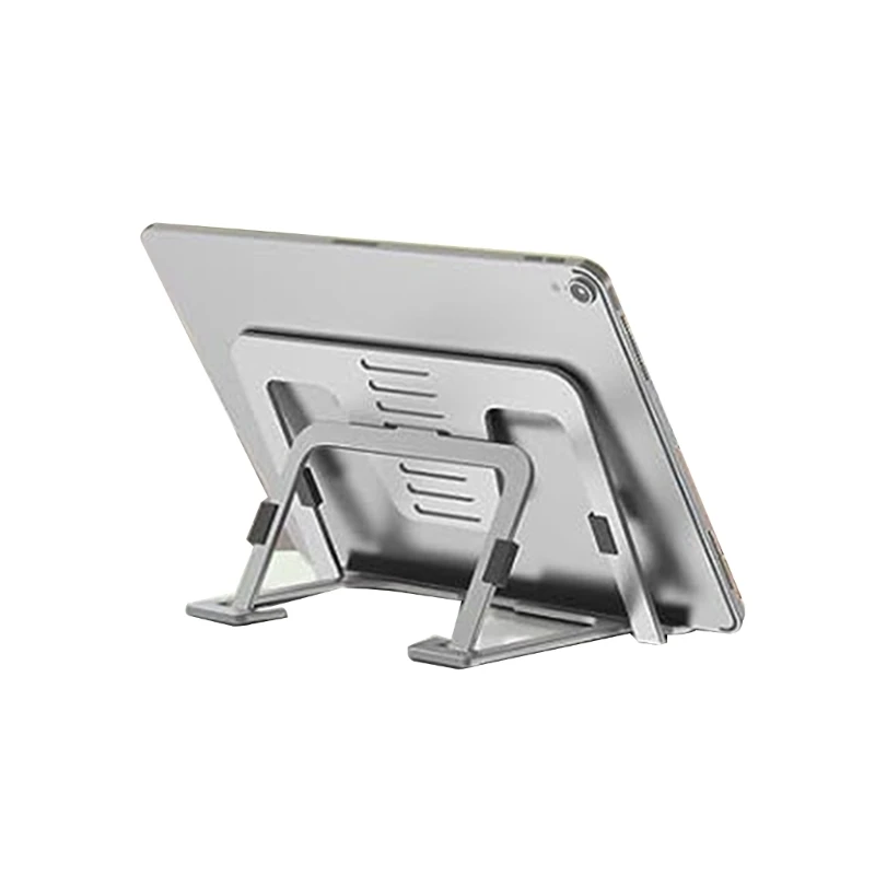 Foldable Tablet Bracket Stand Foldable Hollowed Notebook Holder for 7-13inches