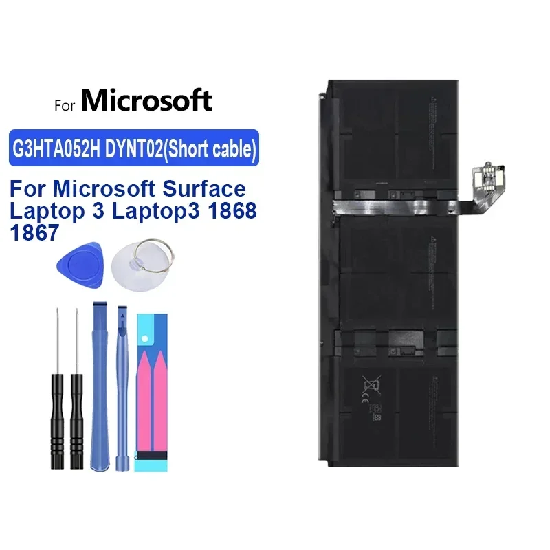 

Сменный аккумулятор 6041 мАч G3HTA052H DYNT02 G3HTA057H для Microsoft Surface 3 1868 1867