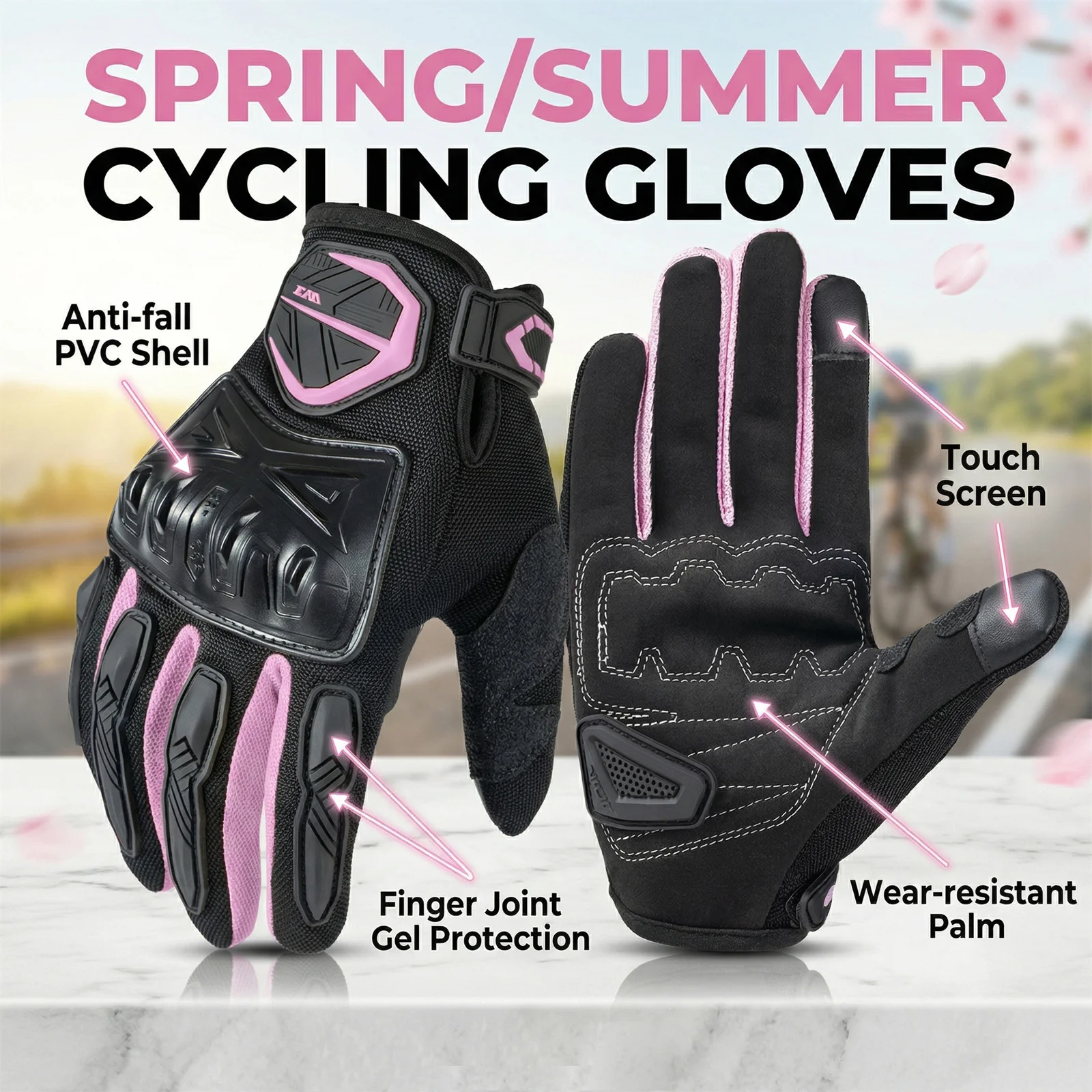 Yaz motosiklet eldivenleri erk - Cycling Glove Padded incelemesi ve fiyatı