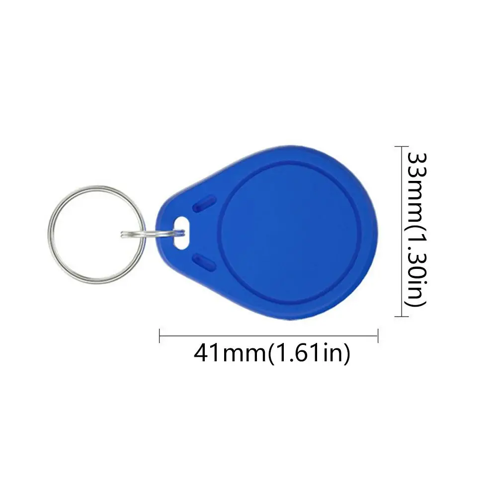 20pcs RFID IC Keyfobs Access Control 0 Sector Modifiable Rewritable Induction Elevator Card Waterproof Smart Chip