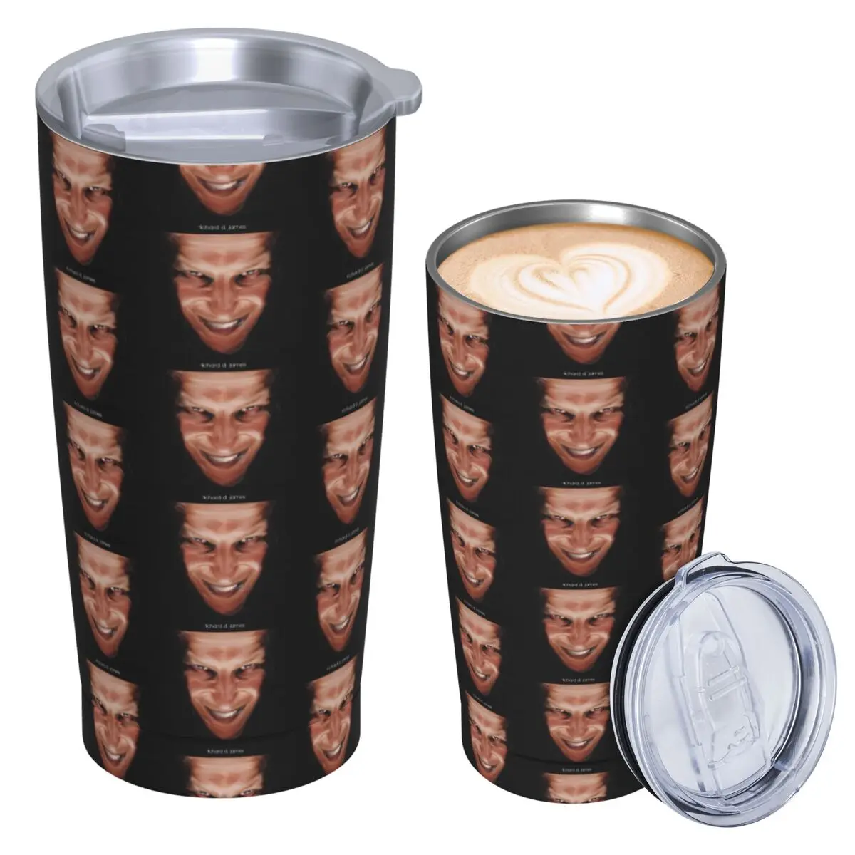 Aphex Twin Electronic Music Artist Producer Stainless Steel Tumbler Vacuum Insulated Mugs Thermal Cold Cup Straws With Lid 20oz