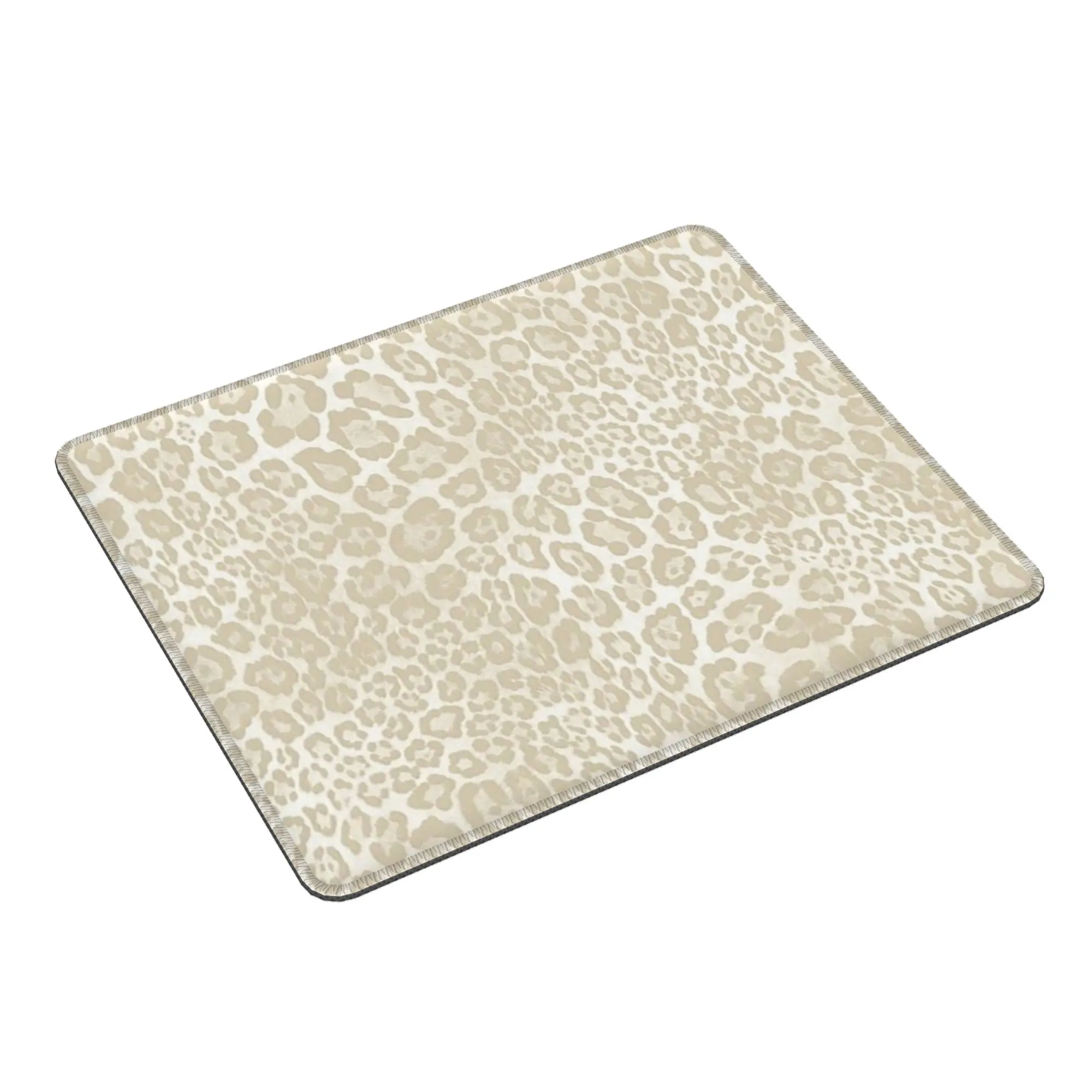 Light Leopard Pattern Mouse Pad Computer Keyboard Mouse Mat Gamer PC Laptop Desk Mat Office Accessories Table Mats