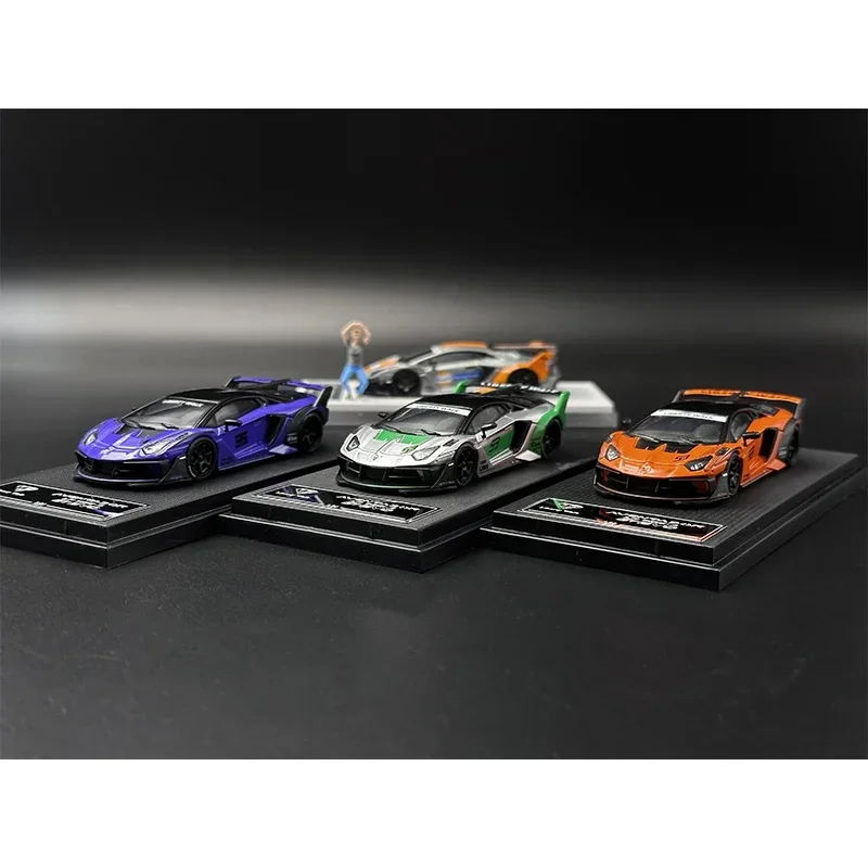 

Star 1:64 LBWK Aventador GT EVO Lp700 Diecast Diorama Car Model Collection Miniature Toys