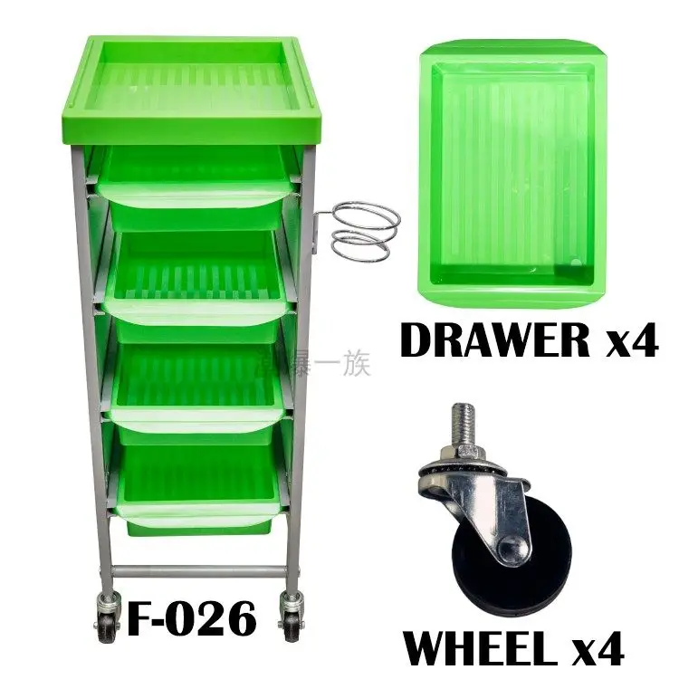 Internet celebrity retro beauty hair salon trolley barber shop perm and dyeing tool cart hair stylist special trolley