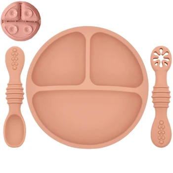Silicone Baby Dinner Set 6