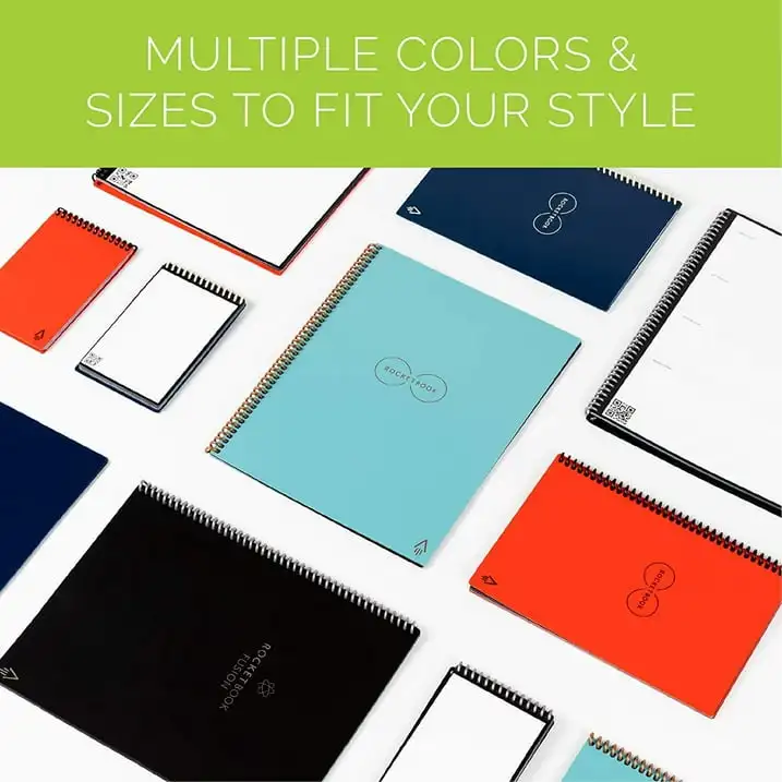 

Rocketbook Core Smart Reusable Spiral Notebook
