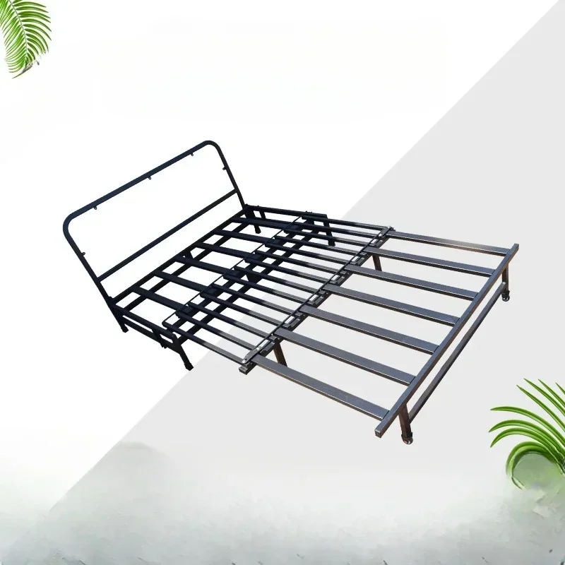 

Multi functional and simple sofa iron frame, foldable hardware sofa frame, bed frame, metal three push pull sofa bed frame