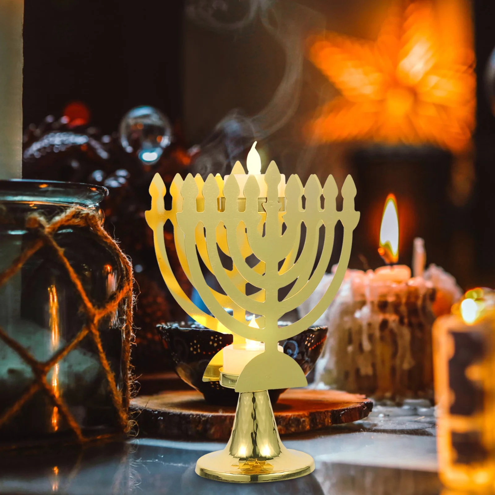 

Led Electronic Holders Flameless Lights Decor For Party Festival Home Wedding Led Pillar Candles