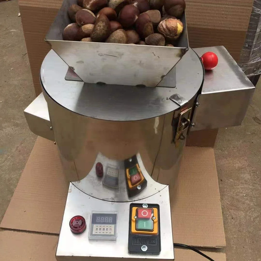 automatic 2.5kg/batch chestnut shelling machine