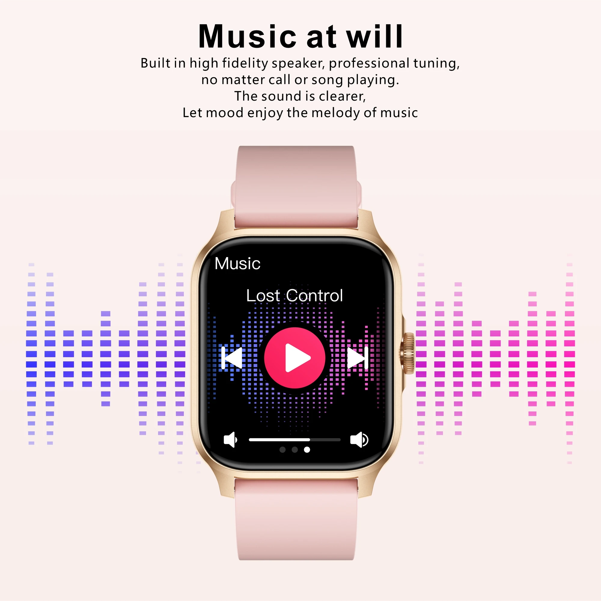ساعة ذكية مقاومة للماء لأجهزة Android و iOS ، الإجابة ، المكالمة ، إشعار واتساب ، مساعد صوتي ، موسيقى ، جهاز تحكم عن بعد ، IP68 ، جهاز تعقب اللياقة البدنية ، الاتصال الهاتفي