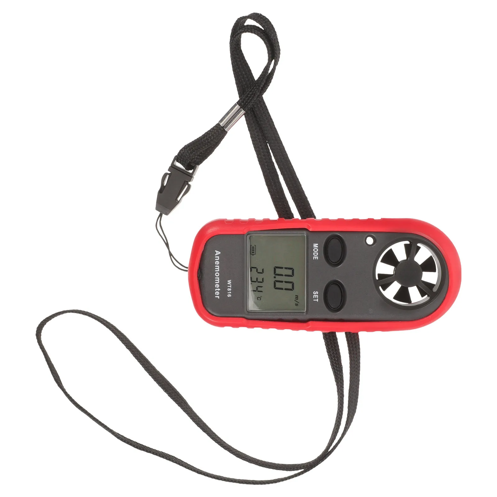 

Handheld Anemometer LCD Backlight Portable Wind Speed Meter Gauge High Accuracy Sailing Fishing Drone Flying Mountaineering