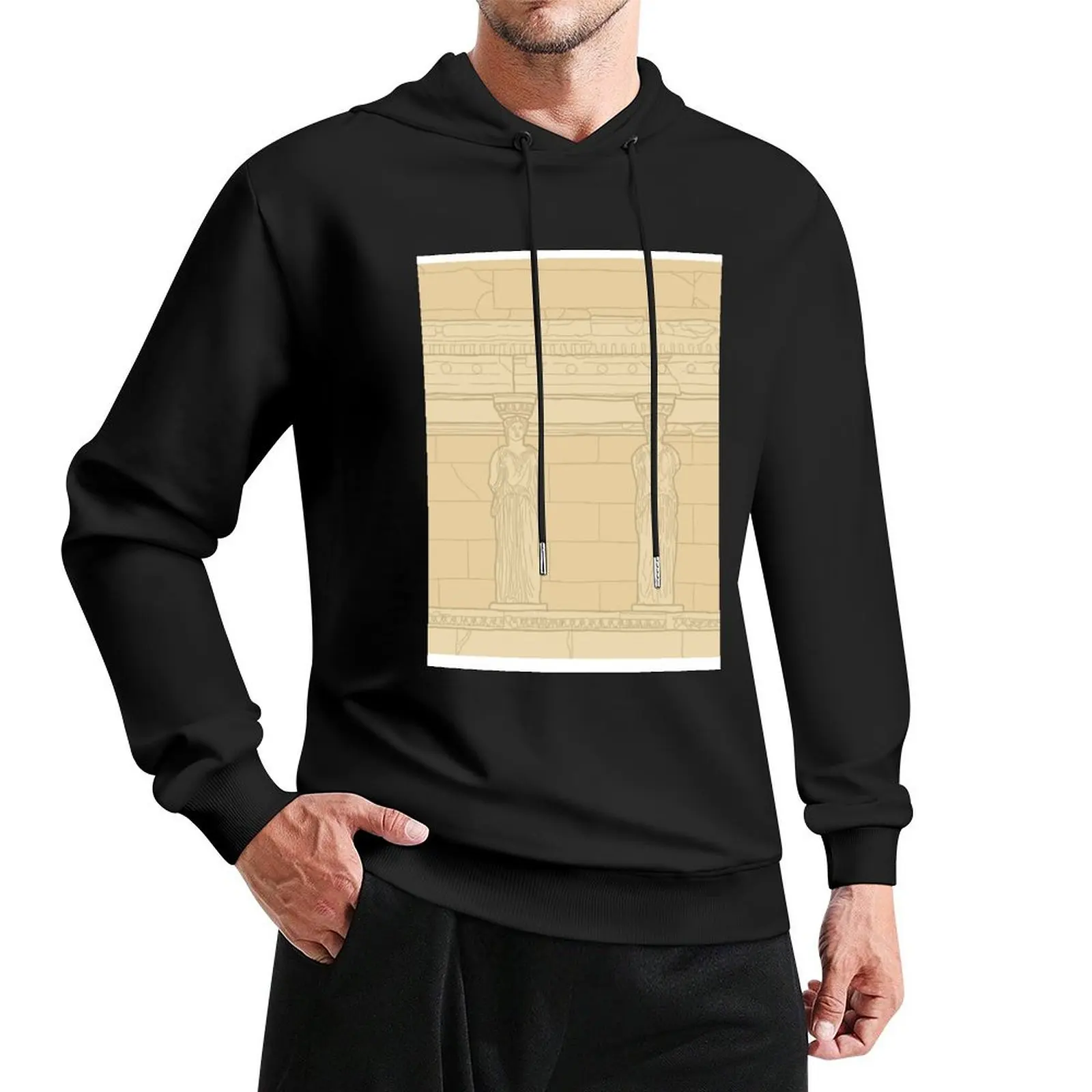 

The Caryatids of the Erechtheion Pullover Hoodie clothes for men new in hoodies & sweat-shirt