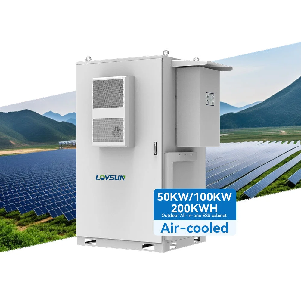 50KW 100KW 200KWh Modular BESS, Integrated Container Solar Battery Commercial Storage System