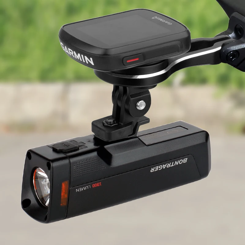 Computer Stand Fits Trek Bontrager Blendr BMC ICS Cervelo W/ Adaptor for Garmin Wahoo Bryton IGPSPORT GoPro Camera Headlight