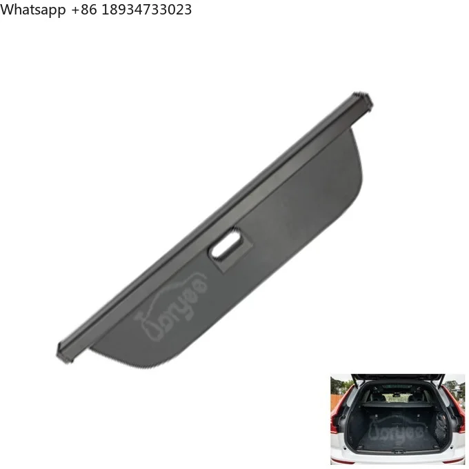 

New Roller Blind Rear Parcel Shelf Trunk Cargo Cover Interior Accessory for Volvo XC60 2018-2023 2019 2020 2021 Version Car Part