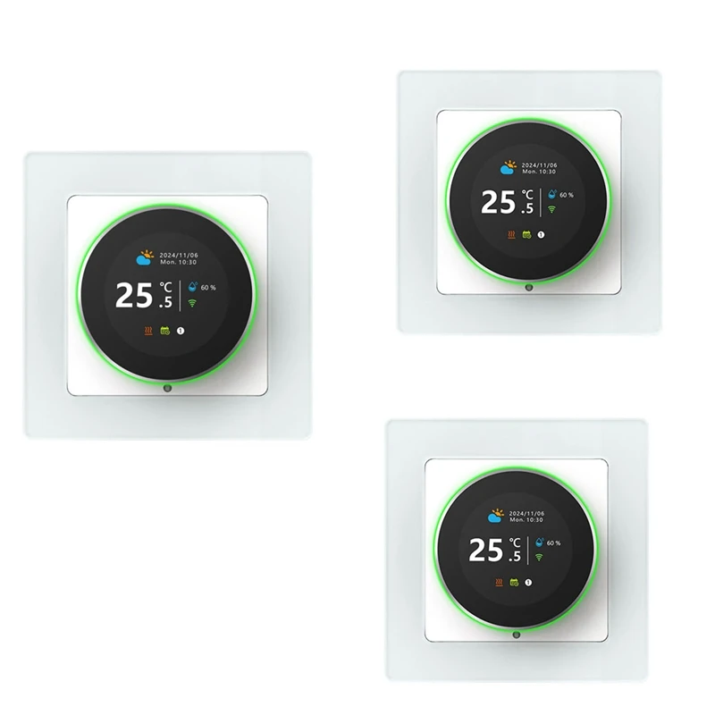 Controlador de temperatura do termostato com botão inteligente AT51-Tuya Wifi