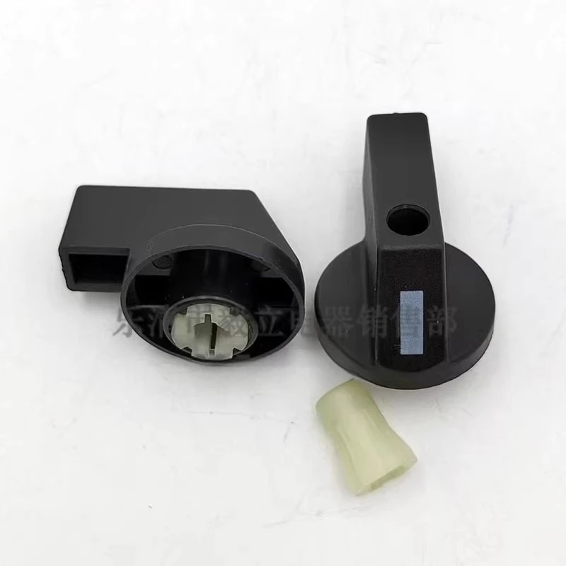 Switch Handle LW26-10A, Handle LW28, Knob LW39B, Irregular Triangular Hole, Slanted Operating Rod