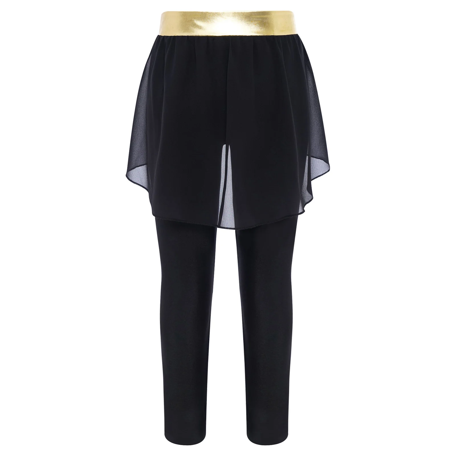 Jupes de danse de Ballet pour enfants filles, Leggings intégrés, collants de spectacle de patinage artistique, vêtements de danse Jazz Hip Hop