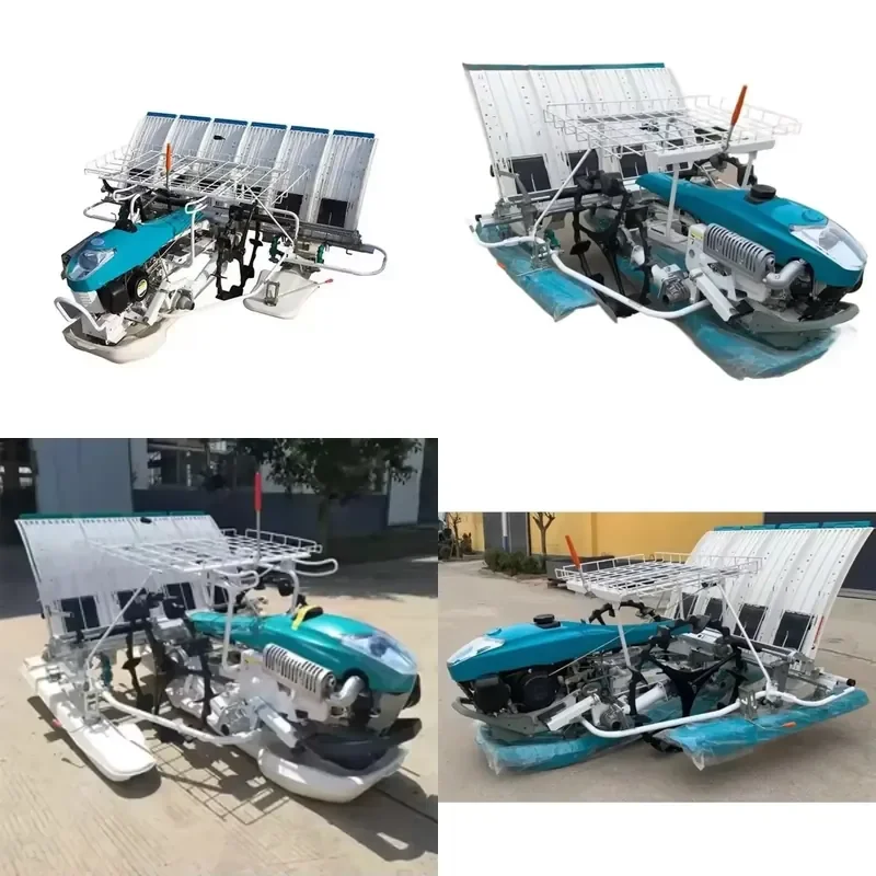for Large Agricultural Fully Automatic Online Step by Step Rice Transplanter Rice Seedling Planting Machine