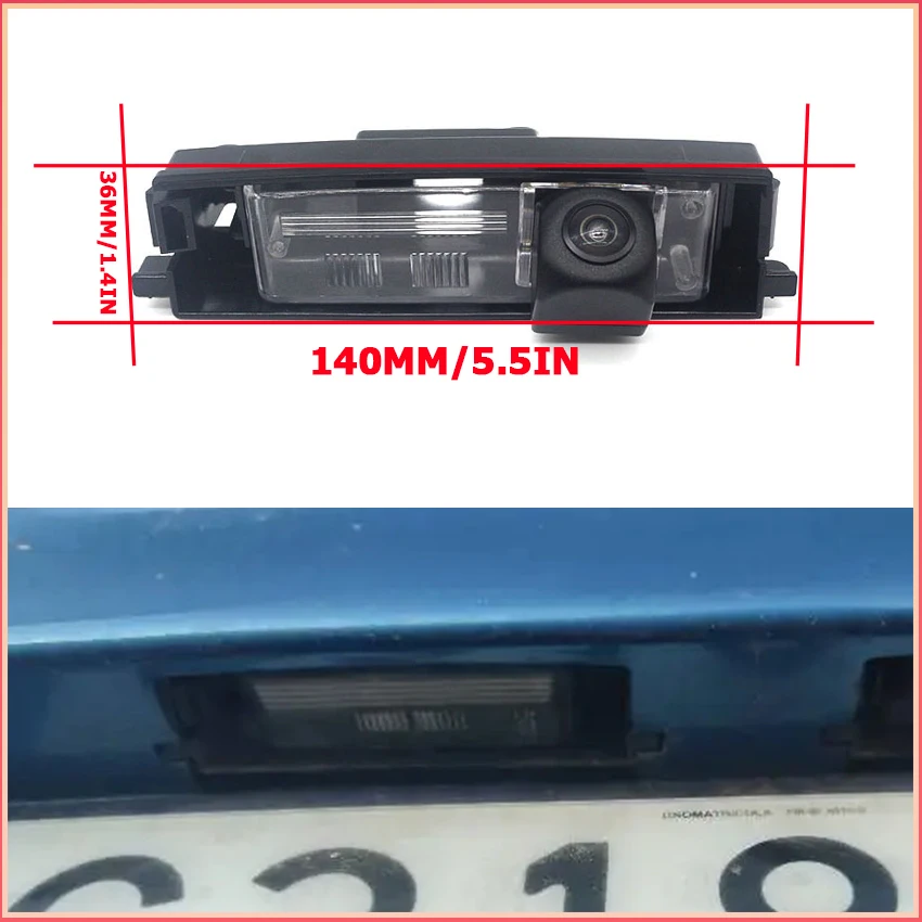HD CCD Night Vision Auto Rear View Camera Car Reverse Parking Camera For Peugeot 108 2014 2015 2016 2017 2018 2019 2020 2021