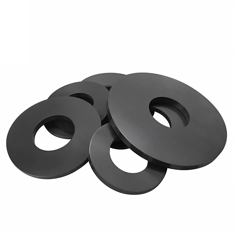 10~20 Pcs Insulation Flat Rubber Seals Hose Plumbing Gaskets M8 M10 M11 M12~M42 Black Rubber Flat Washer Anti Oil Seal Washer