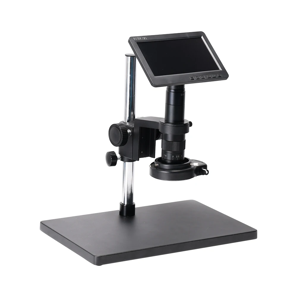 Hayear 26MP 7-Inch Screen Digital Microscope180X C Mount Lens144 Led Ring Light…