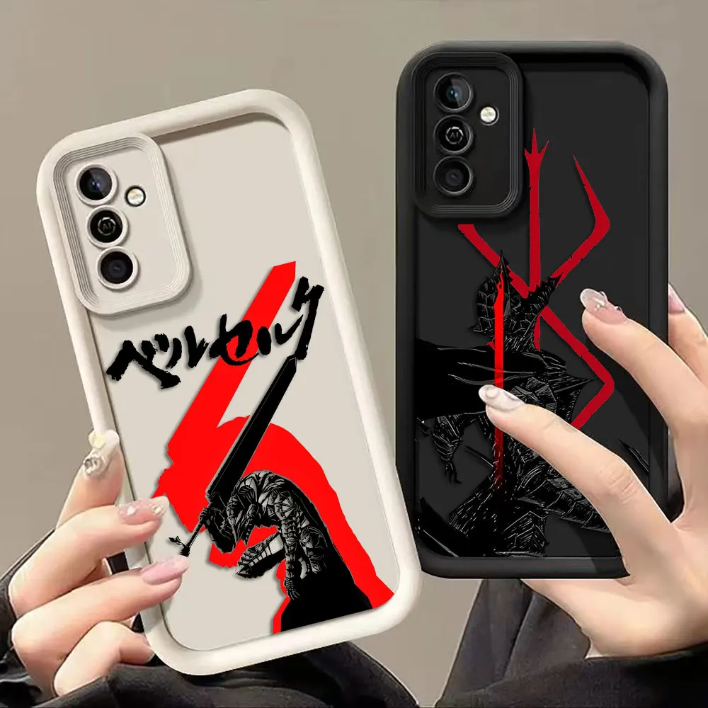 

Anime B-Berserk G-Guts Dragon Cover Phone Case For Redmi NOTE 13 14 8 9 9S 10 10S 11 11S 11T 12 PRO PLUS Case DIY Shell Funda