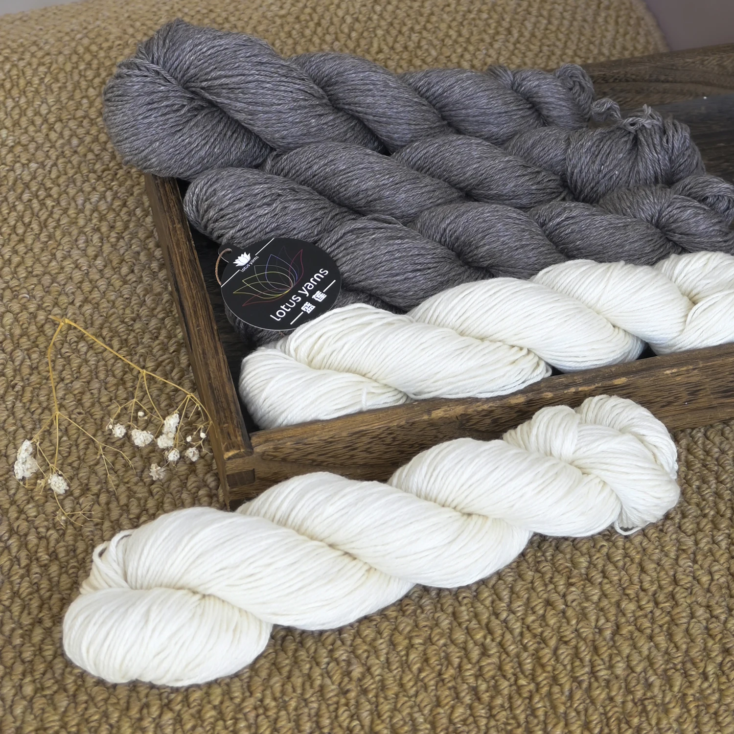 

Lotus Yarns 50% Silk 50% Yak Sport Weight Yarn for Crochet, Knitting & Crafting