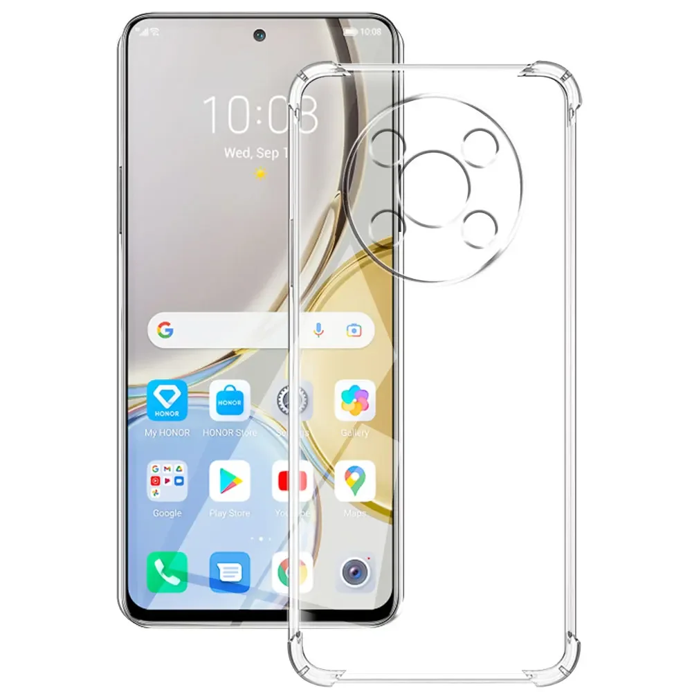 For Huawei Honor X9 5G Case Silicone Soft Shockproof Back Cover For Honor X9 4G Clear Phone Case For HonorX9 4G 5G Funda Coque image 2