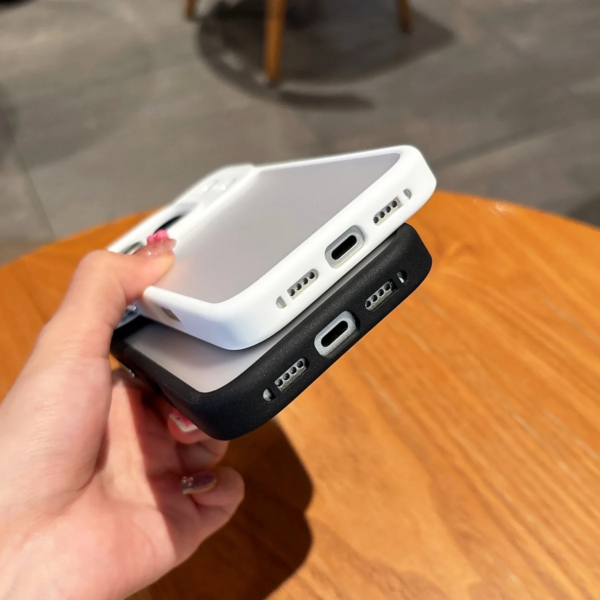 Luxo fosco claro armadura caso à prova de choque para iphone 17 ar 16 15 14 13 12 mini 11 pro max 7 8 plus fosco pára-choques duro pc capa