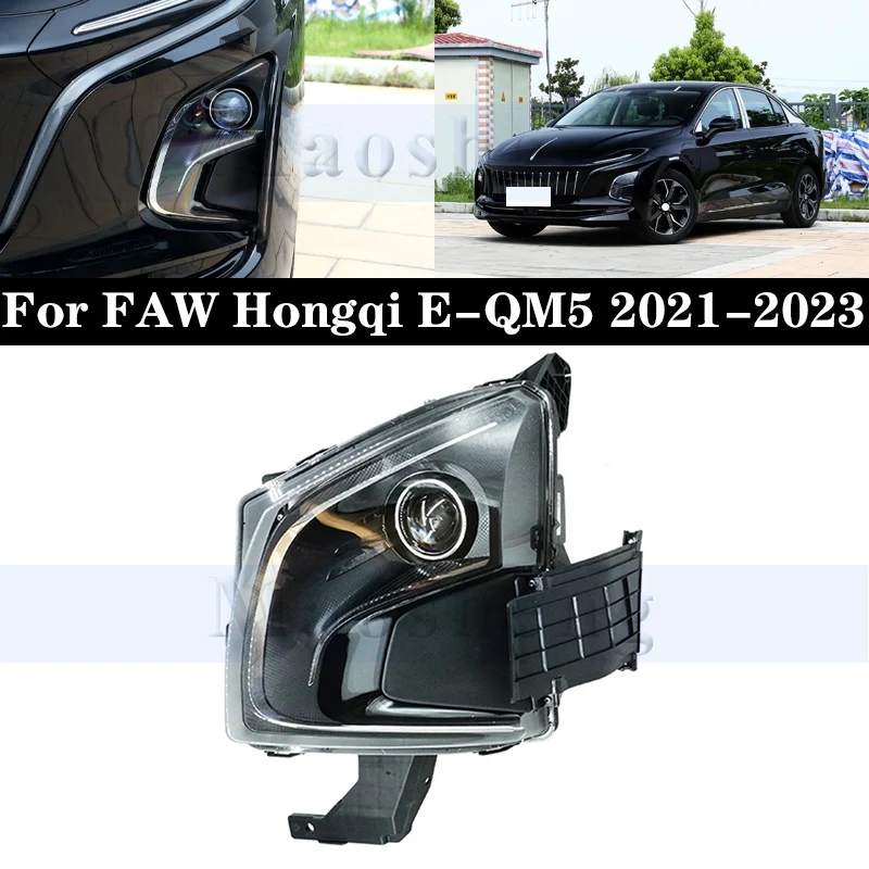 

Front Bumper Fog Light For FAW Hongqi E-QM5 2021-2023 Fog Lamp Driving Light Lamp Foglight Foglamp