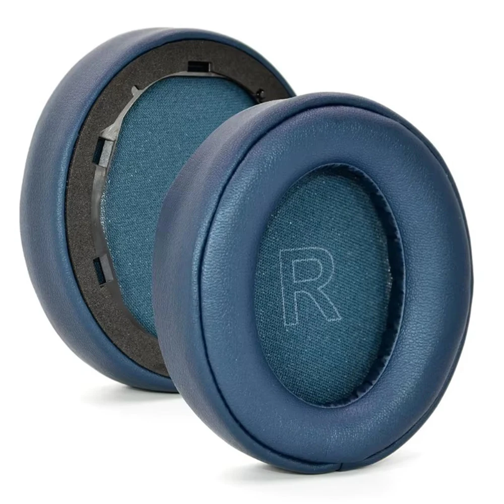 1 par de almohadillas para auriculares Anker soundcore Life Q35 Q30 Q20 Q10, orejeras de repuesto, almohada para los oídos con cuero proteico
