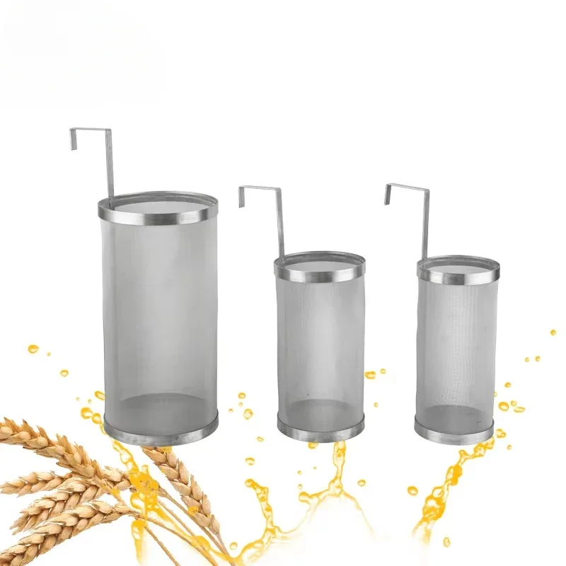 SS304 Stainless Steel Wire Mesh Beer Brew Wort Hop Filter Basket Home Mesh Mash Strainer