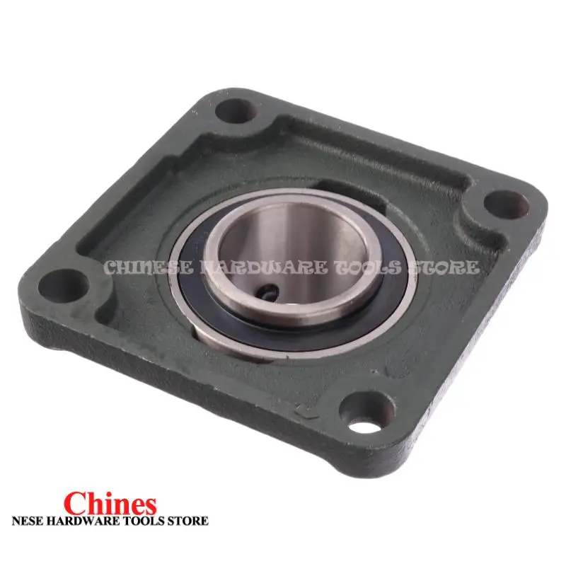 UCF210 شفة مقعد تحمل 50 مللي متر فتحة الحديد الزهر تحمل وحدة تثبيت قفل المسمار