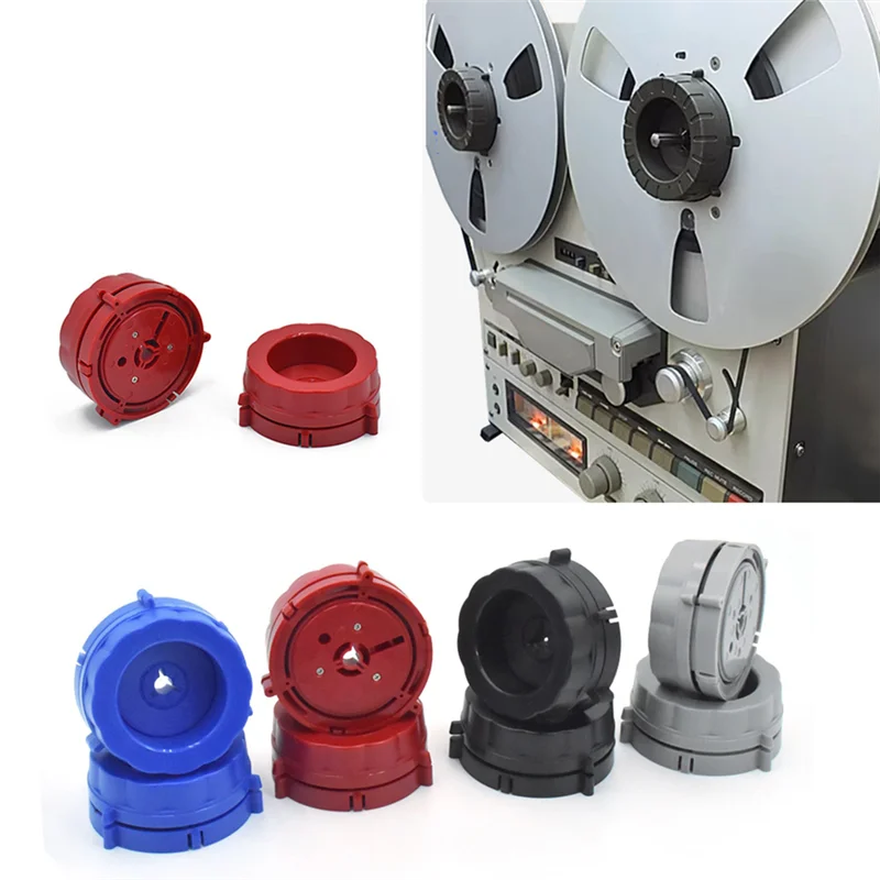 A73E-For Tascam NAB Hub Adapter Opener Kit 1 Pair- Plastic Base For Reel-To-Reel Tape Recorder