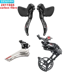 SENSAH EMPIRE 2x11 Speed 22s Road Groupset R/L Shifter+SDS RD SRX PRO Derailleurs Carbon Fiber or Aluminium