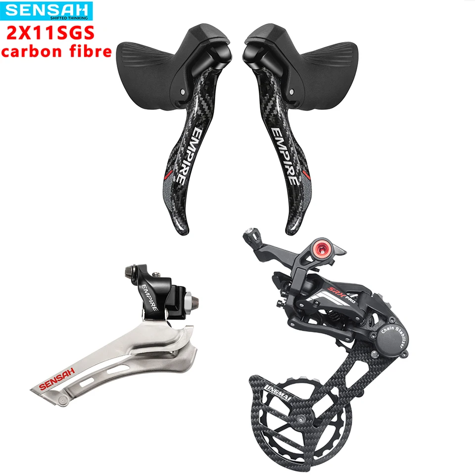 SENSAH EMPIRE 2x11 Speed 22s Road Groupset R/L Shifter+SDS RD SRX