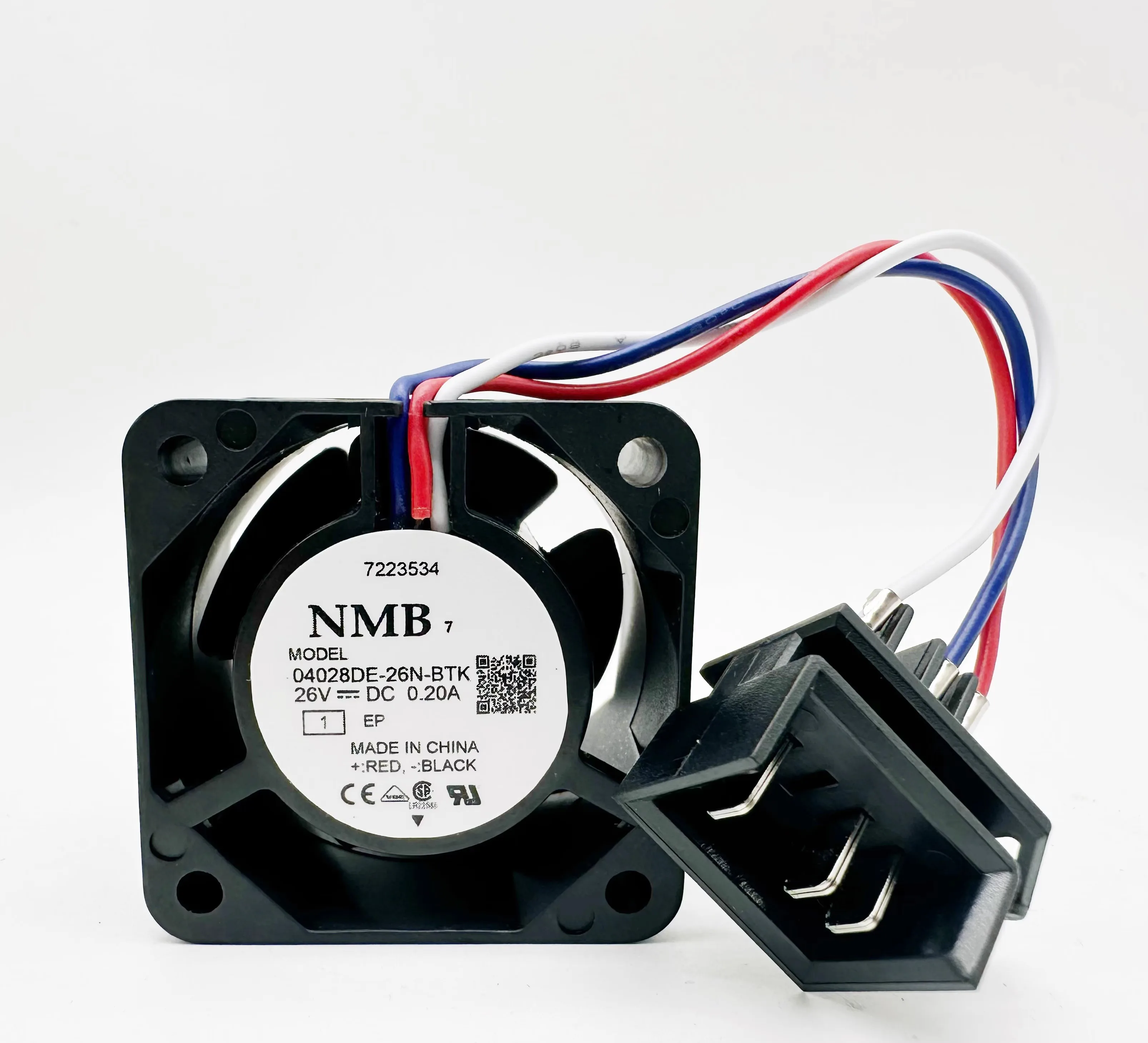 送料無料、真新しいオリジナル-04028de-26n-btk-4028-26v-020a-4cm-インバーター冷却ファン