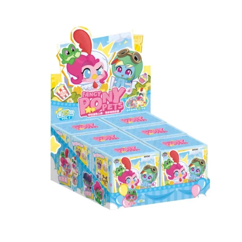 Nowe KAYOU My Little Pony Fancy Pony Pets Blind Box Mystery Box Mini Figurki Kolekcjonerskie Model Lalka Modna Dekoracja Pokoju Zabawka Prezent — 2