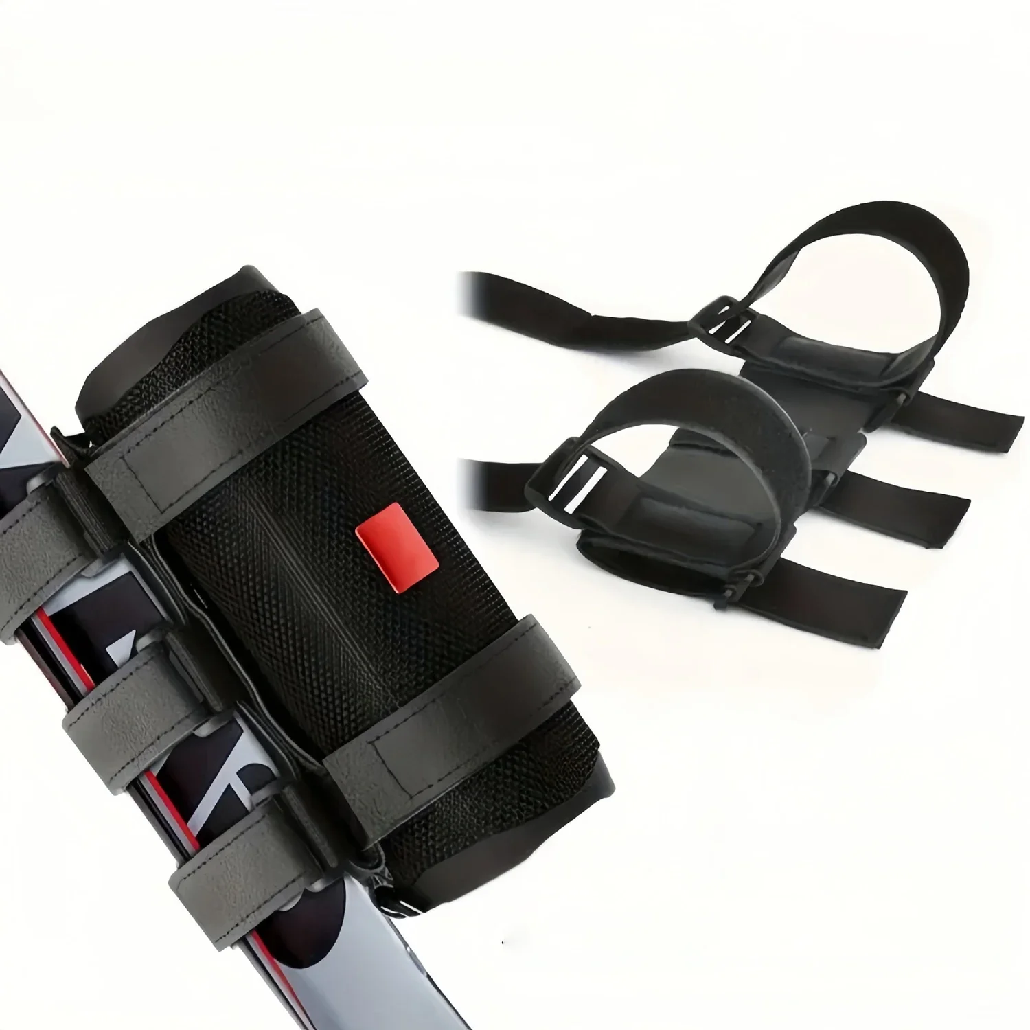 Portable Speaker Holder with Removable Strap Universal Fit Most Bluetooth Speaker for Moto/Golf Cart/Boat Railing/Bike Accessory