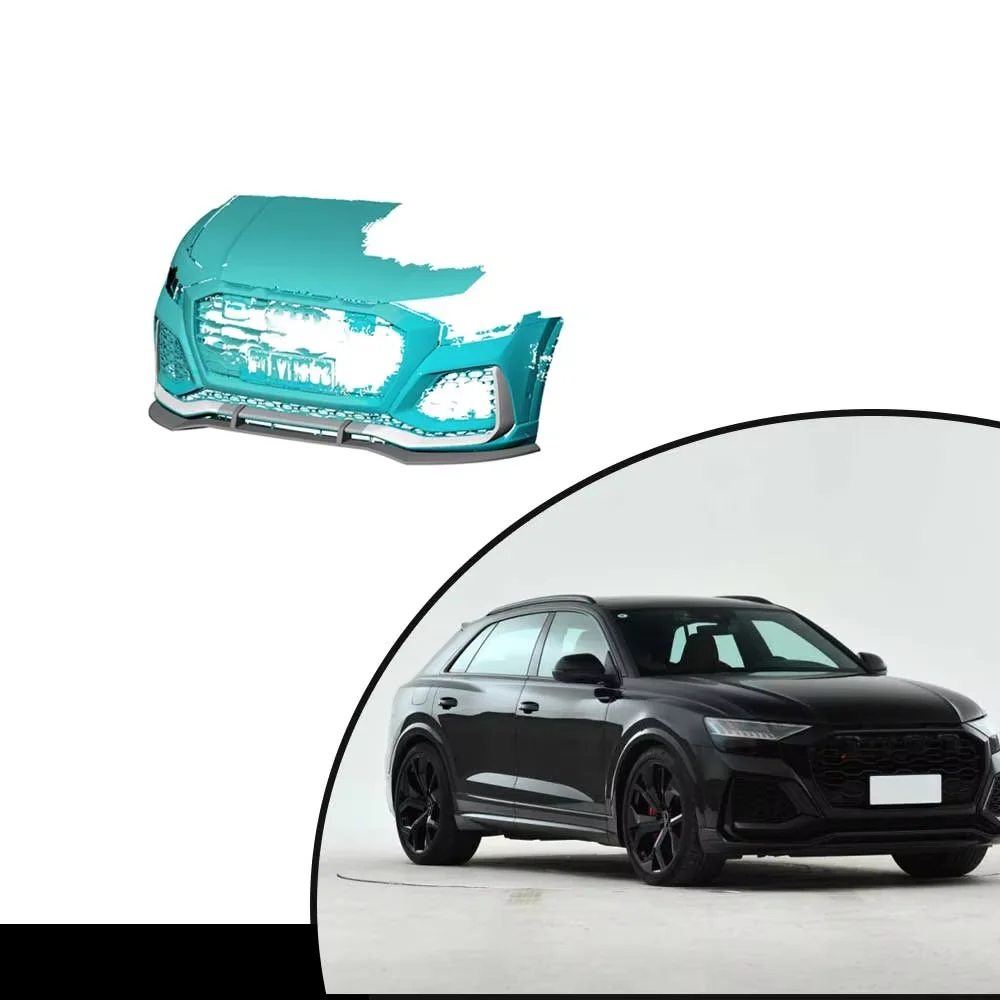 

Передний бампер из углеродного волокна для Audi RSQ8 2021р.
