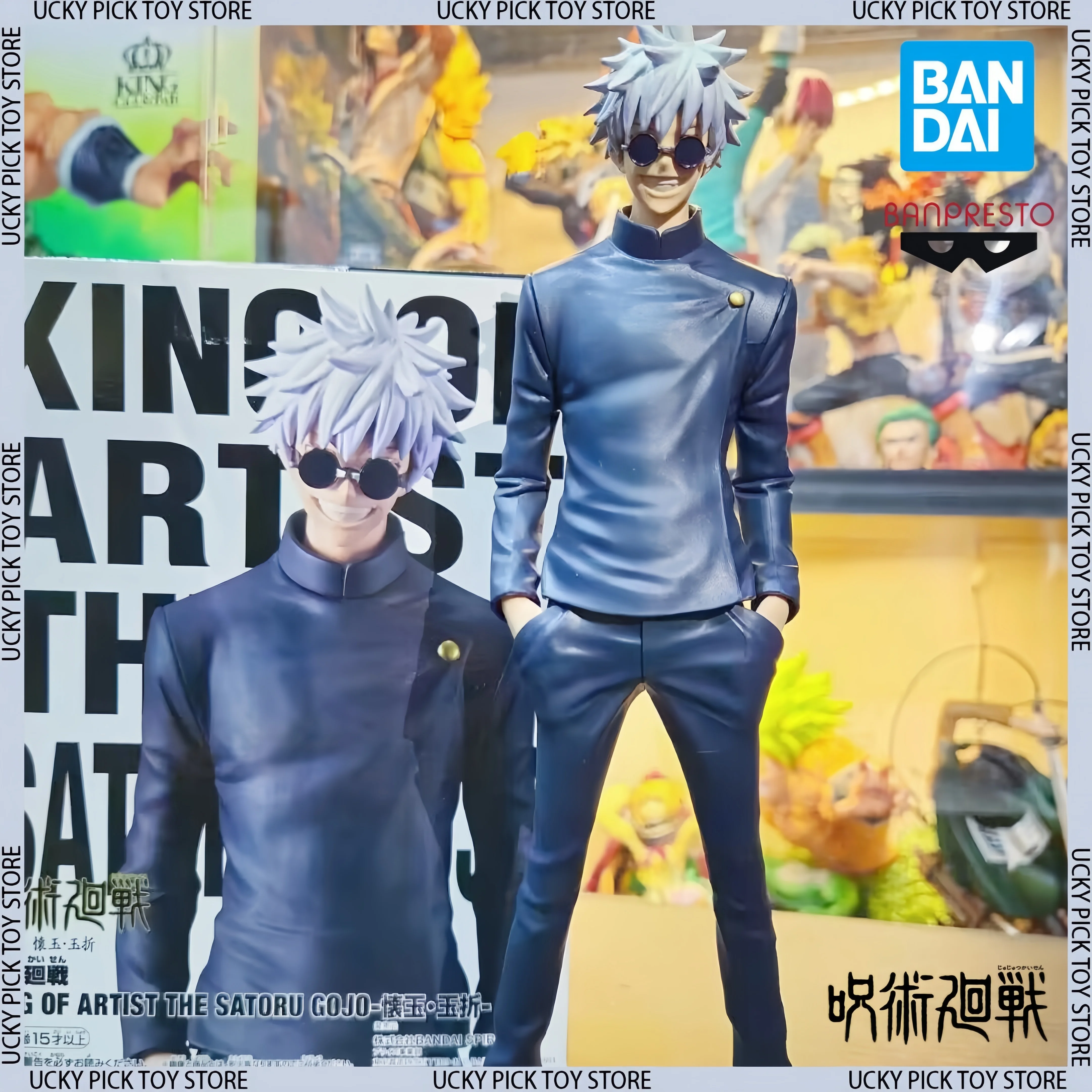 

Горячий Bandai Banpresto Jujutsu Kaisen Fushiguro Toji Gojo Satoru Geto Suguru Аниме Фигурки Коллекции Моделей Подарки на заказ
