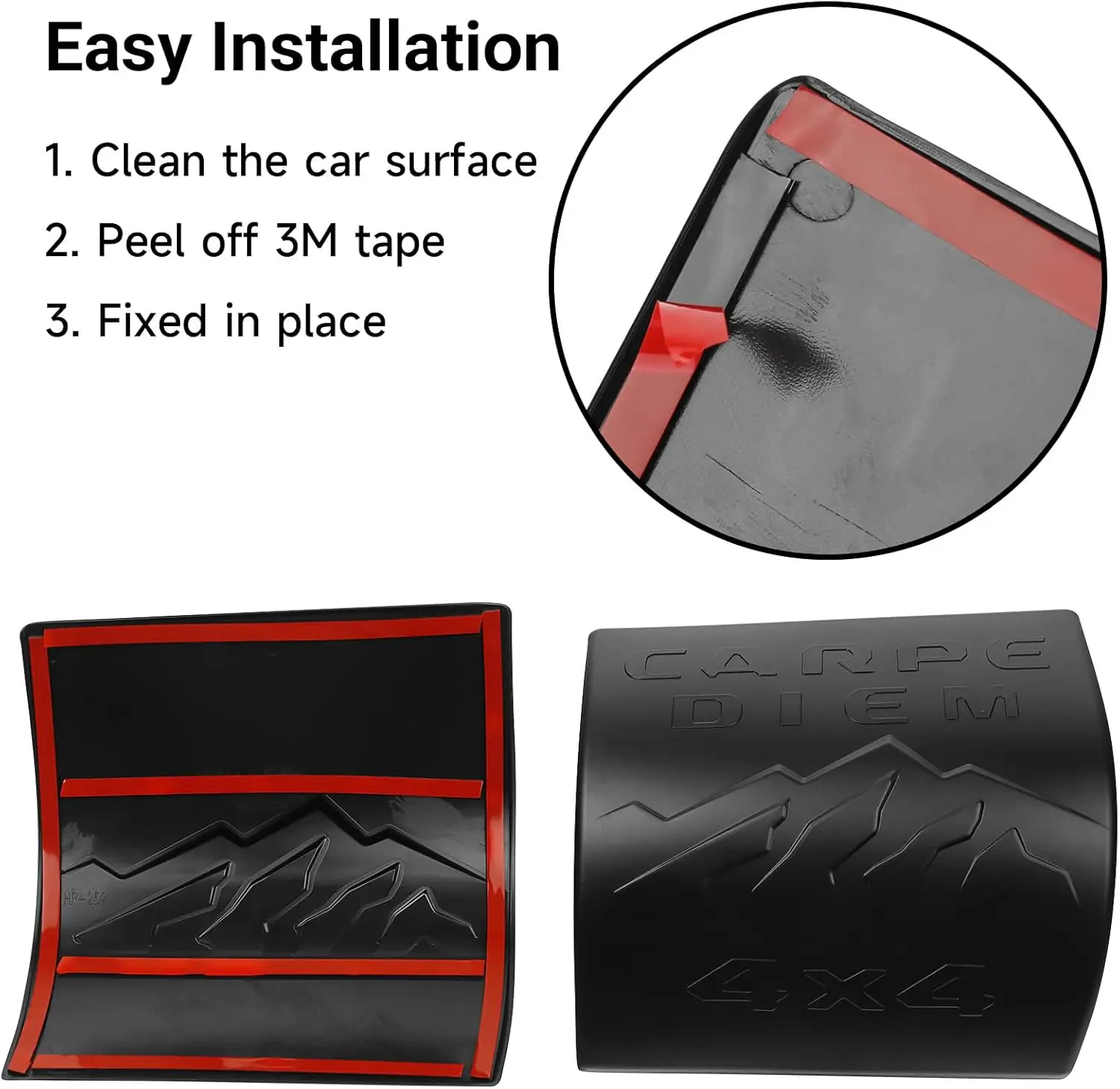 غطاء القلنسة الخارجي المدرع لسيارة جيب رانجلر JK JKU غير محدود روبيكون صحارى X ملحقات رياضية للطرق الوعرة واقي زوايا