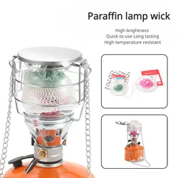 10pcs 100mm Camping Gas Lantern Mantles Cover Durable Gauze Mesh Light Safe Outdoor Tools Spare Parts Lampshade