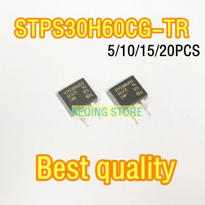 5/10/15/20PCS STPS30H60CG STPS30H60CG-TR  TO-263