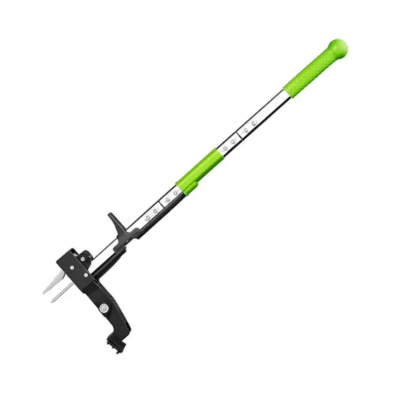 

ABKO-Gardening Stand-Up Weeder Puller With 39.3" Long Handle, 3 High-Strength Stainless Steel Claws- Weed Puller Tool