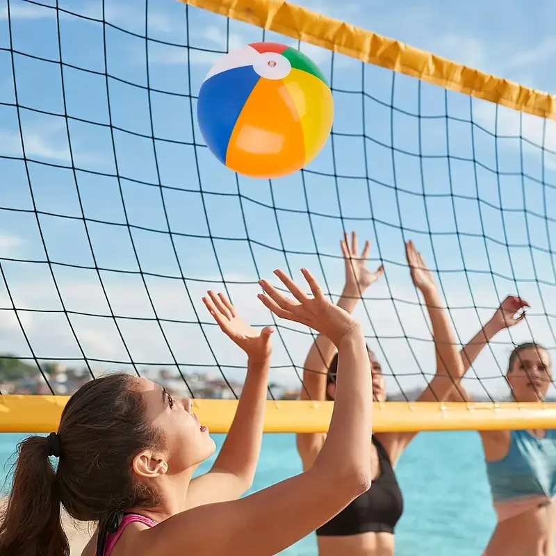 풍선 비치 볼 다채로운 풍선, 수영장 파티, 물 게임, 해변 스포츠 공, 재미있는 어린이 장난감, 3 개