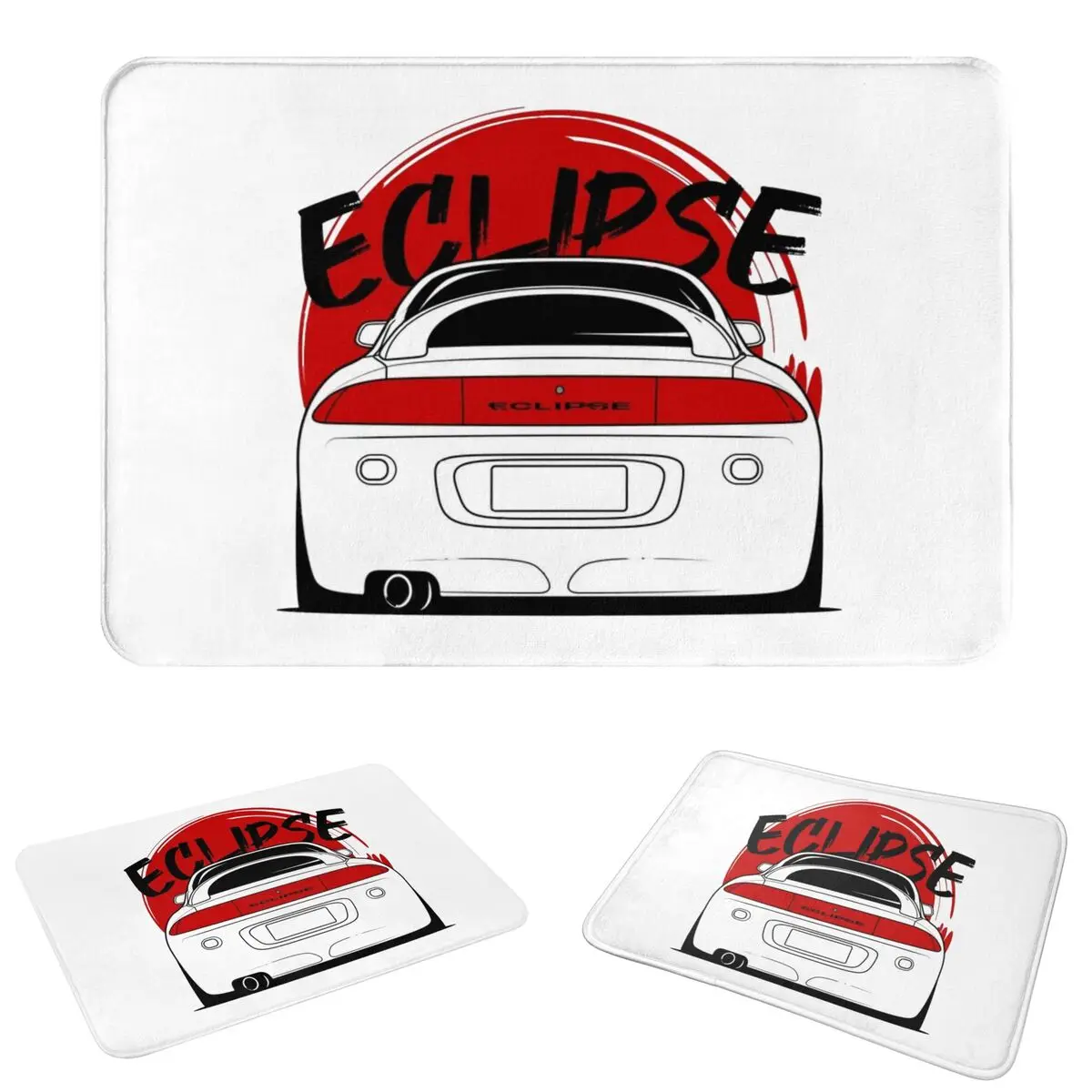 Eclipse 2G DSM Red Doormat Antiwear Carpet Rug Kitchen Entrance Home Floor Mat for Bedroom Footpad Mats