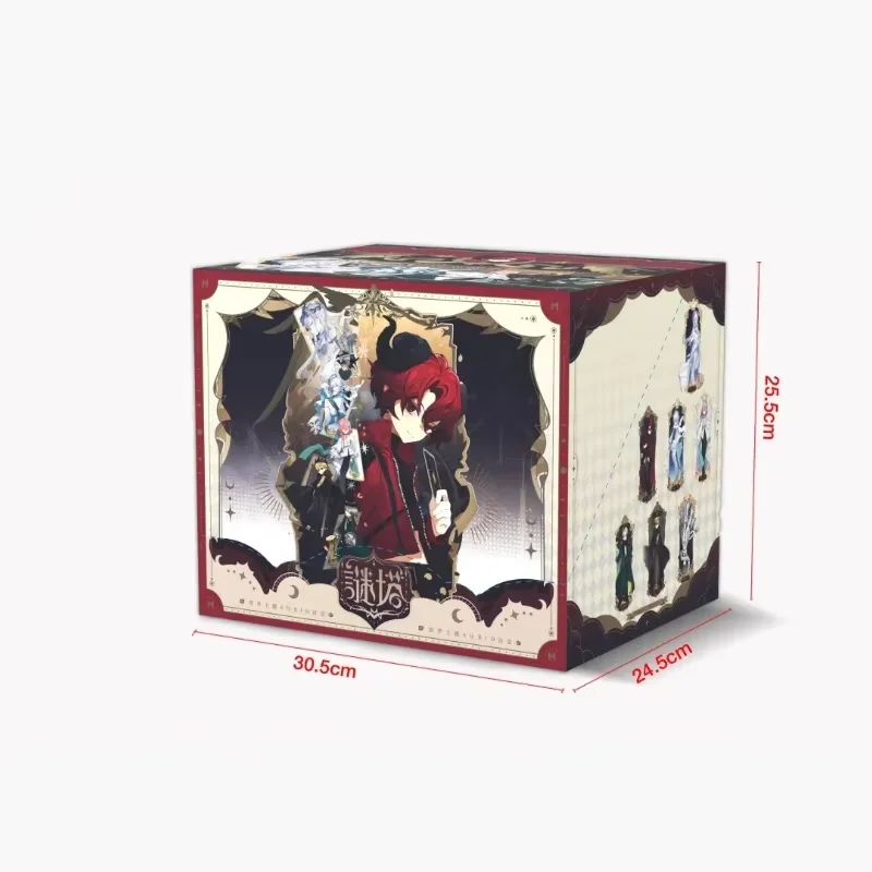Vorverkauf Mystic Tower Cat Box BJD Blind Box 1/8 Charakterfigur mit Beweglichen Gelenken Sammlerstück Desktop-Ornament Geburtstagsgeschenk