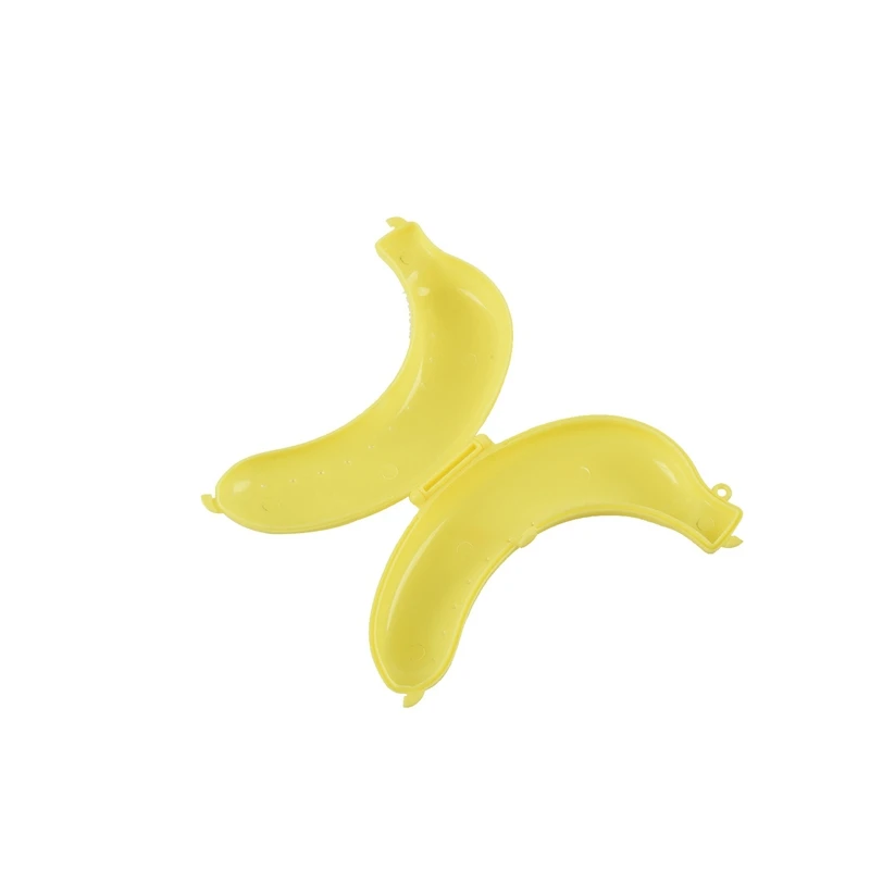 ABPP-Banana Case Lunch Box Protector حامل حاوية تخزين - أصفر